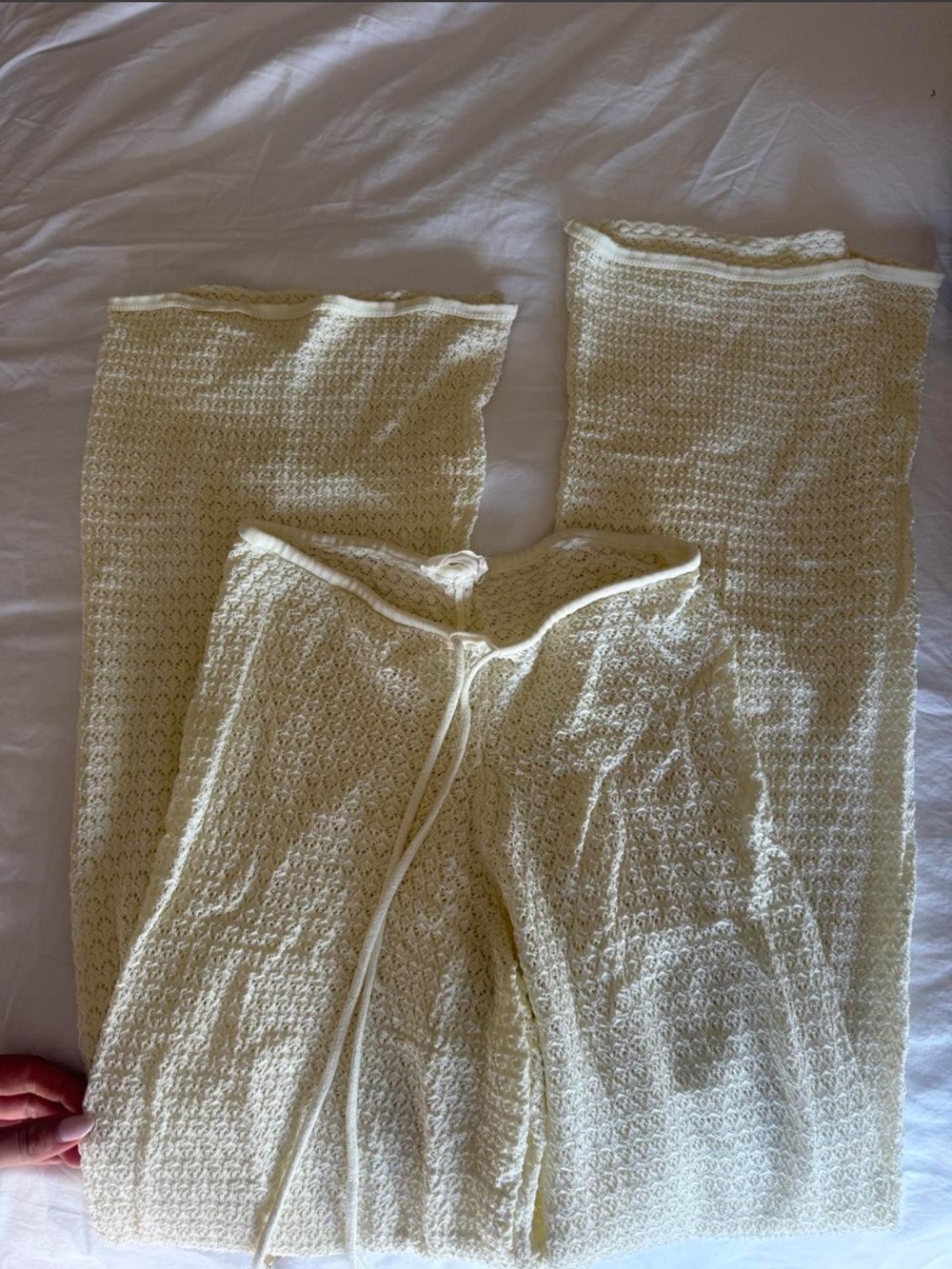 Monday Swimwear Cream Belize Pants